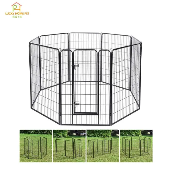 Manufatcter Heavy Duty Playpen Dog,animal Run Heavy Duty Metal Dog Playpen Tall Dog Pen Indoor