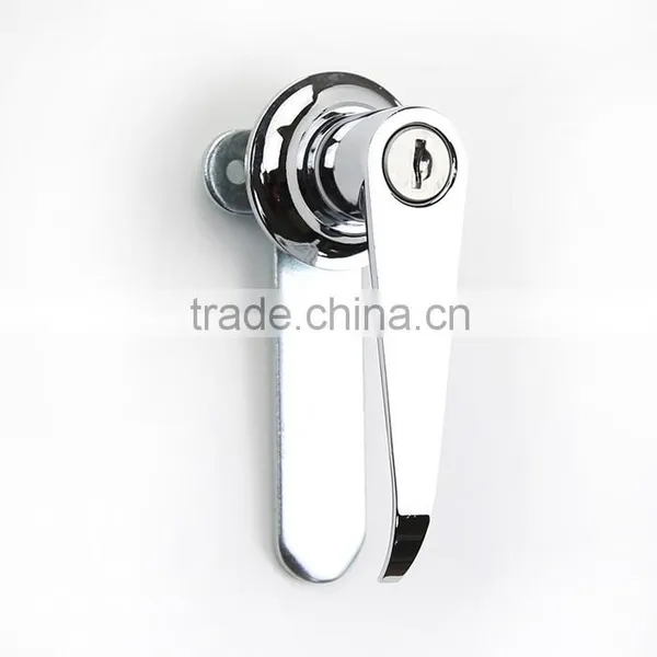 CE RoHS 2015 FEILEI A-45-1 Wholesale Zinc Die-cast High Quality Industrial Cabinet L-shape Swing Handle Lock photo-4