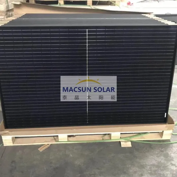 430W-450W N Type Topcon Full Black Mono Crystalline Solar Modules photo-5