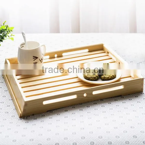 China Supply Hot Sale Serving Wood Fruit Tray photo-6
