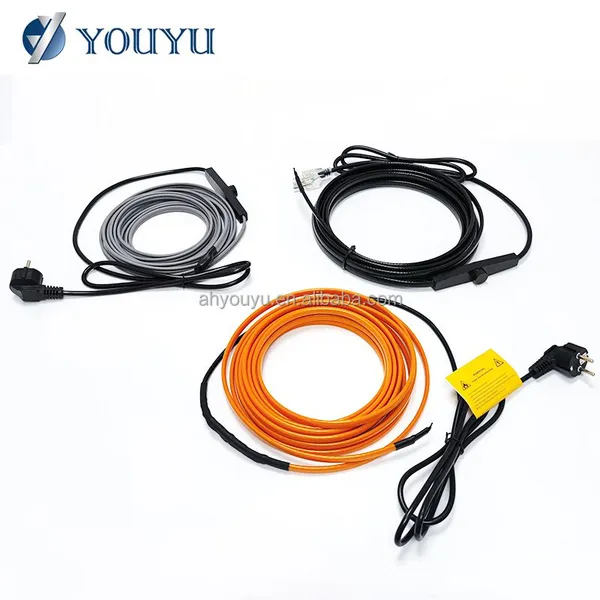 Self-Regulating Tinned Copper Heating Cable Pipe Gutter Tracing Cable for Snow Melting Underfloor Heating photo-4