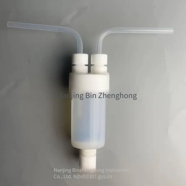 Polytetrafluoroethylene Pfa Isolation Buffer Bottle, High-purity Anti-corrosion Gas Absorption Bottle, Fluororesin Plastic Reaction Bottle photo-5