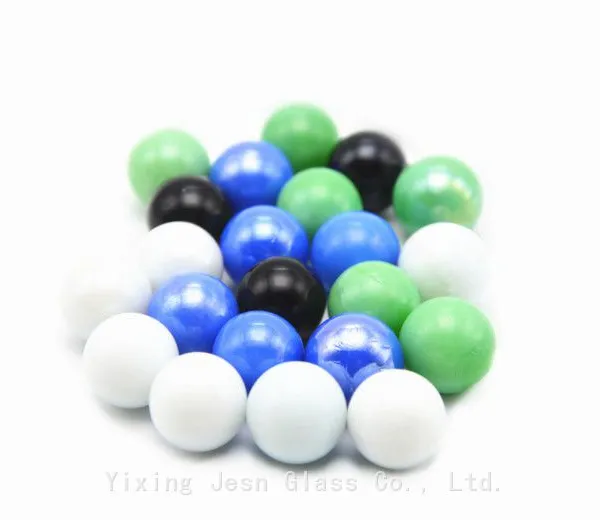 Wholesale Glass Beads Marbles 16mm 25mm Colorful Glass Beads Fishbowl Decorative Beads Craft Ball photo-3