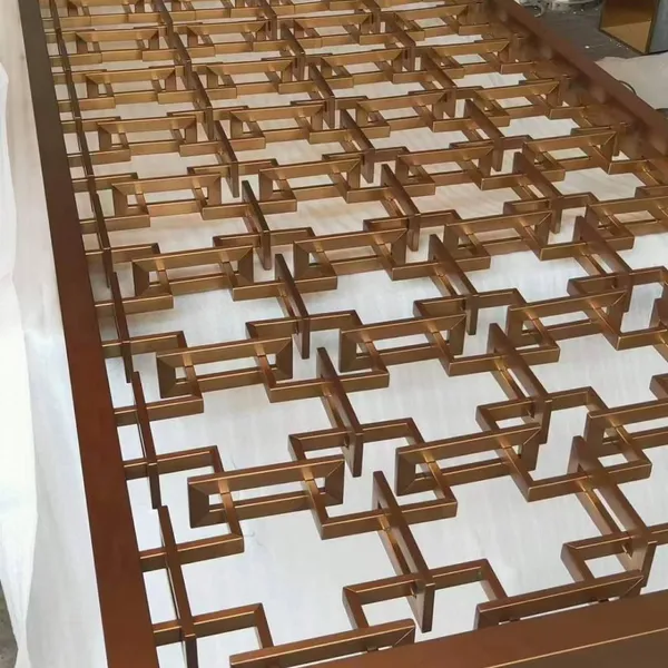High-end Customized Stainless Steel Screens | Metal Decorative Lattice Grilles, Creating a New Benchmark for Spatial Aesthetics photo-2