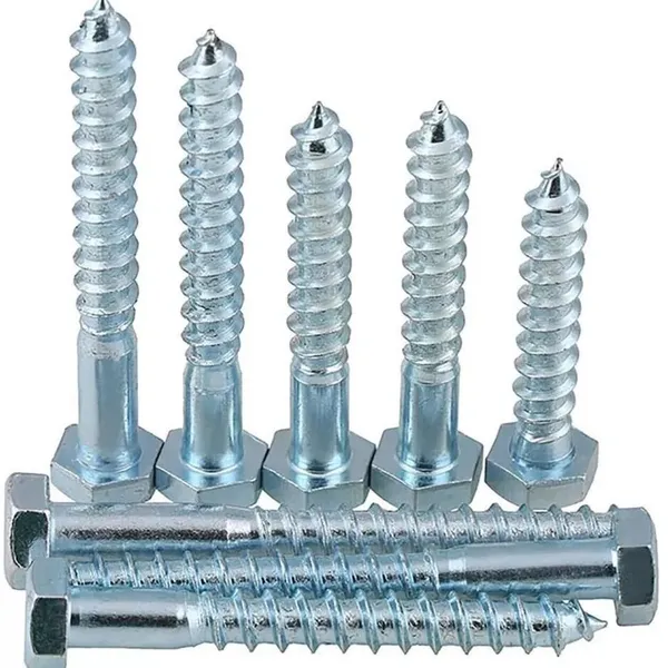 DIN 571 Wood Screws Stainless Steel 304 Hex Head Fasteners photo-3