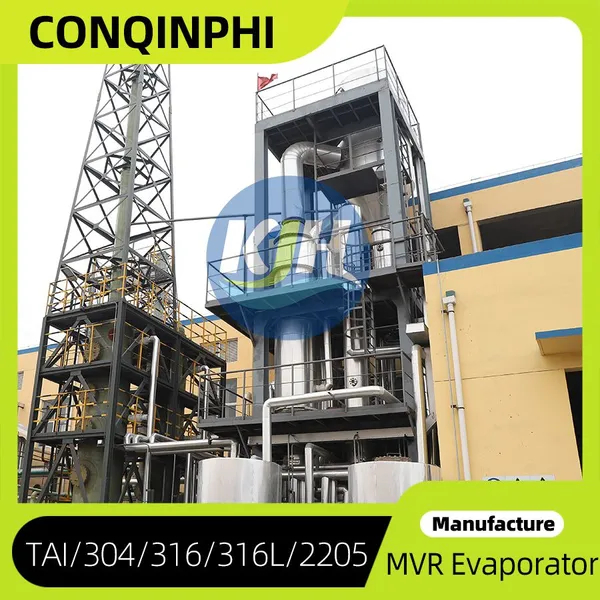 Wastewater MVR Evaporator Diaphragm Pump 10Bar 304 Stainless Steel Low Energy 45kW photo-4