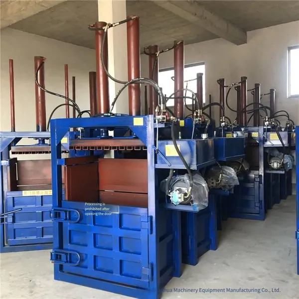 Vertical 30-ton Medicinal Material Baler, Hydraulic Woven Bag Bundling Machine, Hydraulic Baler for Waste Film Scraps photo-5