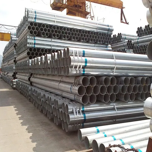 ASTM A53 BS 1387 Hot Dipped Galvanized ERW Round Steel Pipe photo-3
