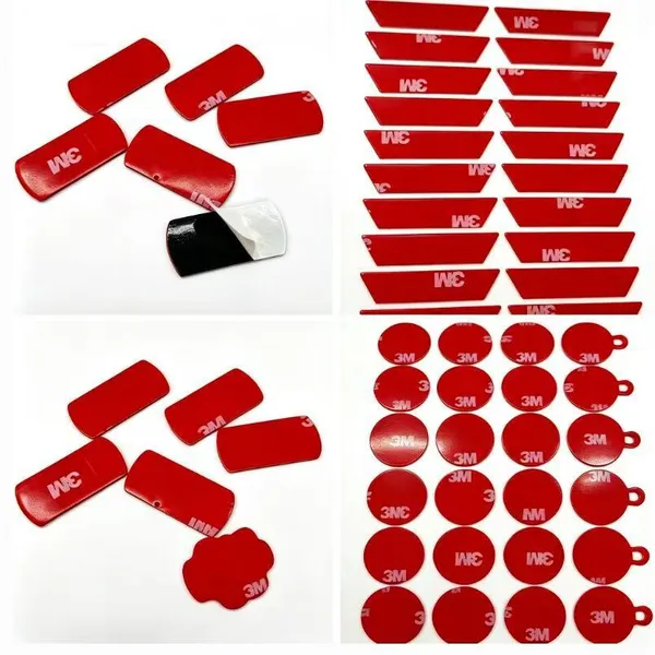 Die‑cut Black 3M VHB Acrylic Foam Double‑Sided Tape