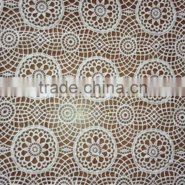 2016 Fashion Design Multi Color Lace Fabric With Polyester Woven Full Lace Sale photo-3