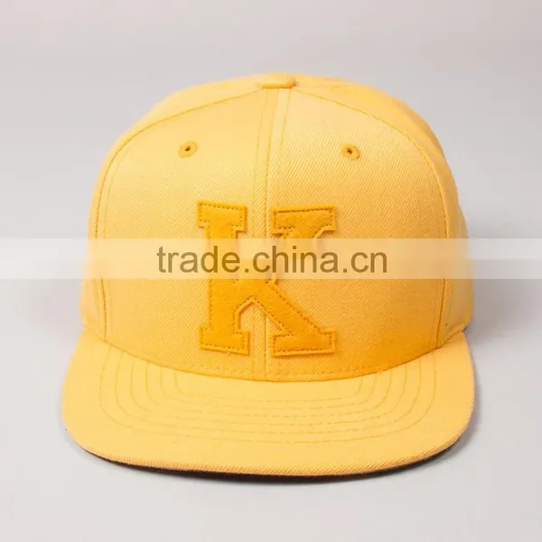 New Arrival Applique Letters Yellow Baby Visor Sun Hats photo-2