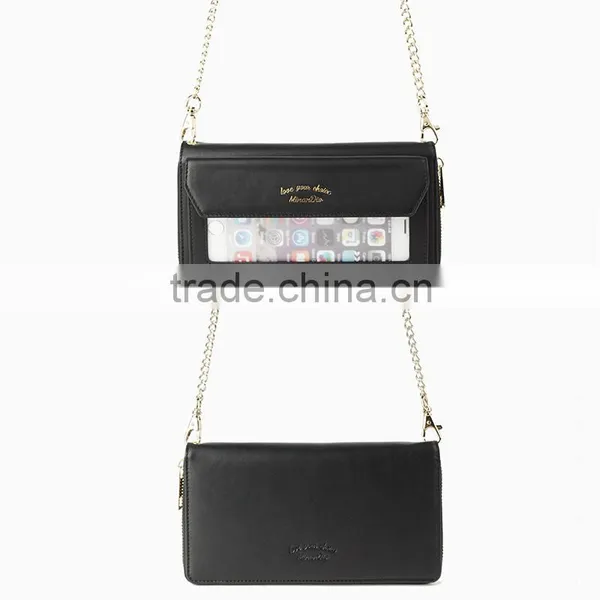 New Arrival Mobile Case for Iphone 6 Plus,Women Wallet Case With Shoulder Strap photo-3