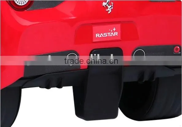 Rastar Toy Shopping Ferrari Licensed Ride on Car Baby Walker Toy Car photo-4