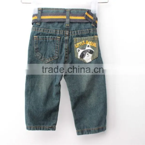 Baby's Large Quantity Stocklot Jeans With Belt photo-2