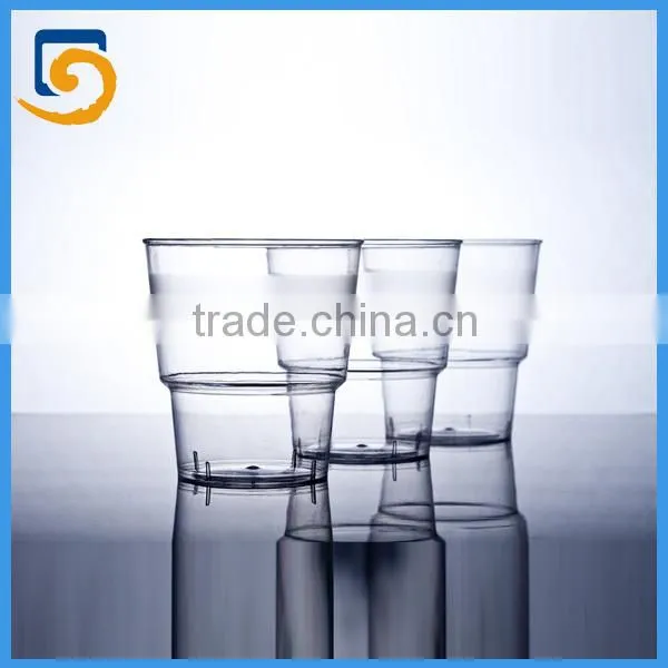 Disposable PS Plastic Cups & Saucers Drinkware Type Plalstic Communion Cups Clear Cup photo-6
