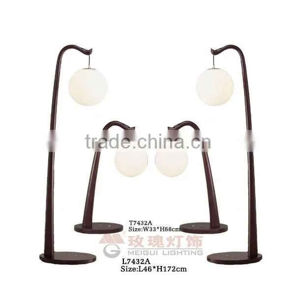 Contemporary Unique Design Floor Lamps by Wood photo-3