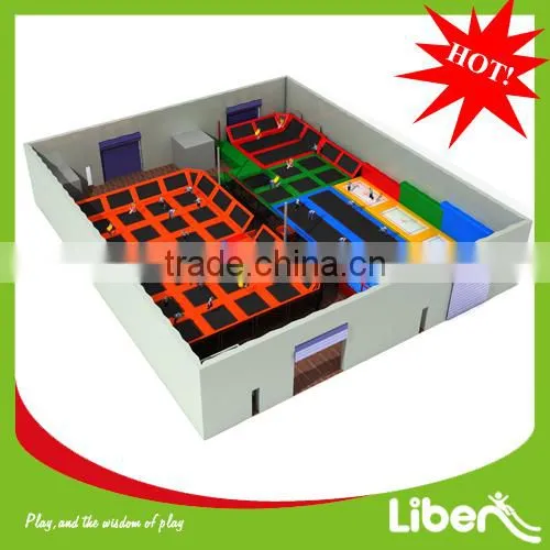Made in China TUV Certified Heavy Duty Used Indoor Commercial Trampoline for Sale photo-2