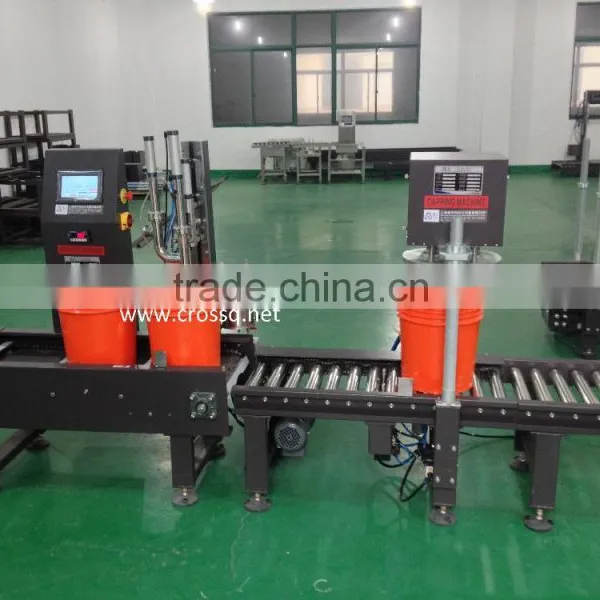 Automatic Lubricant Weighing Filling Line FM-ASW/20L+FC-AP/20L photo-3
