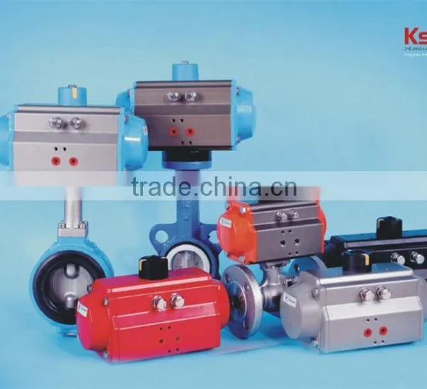pneumatic butterfly valve