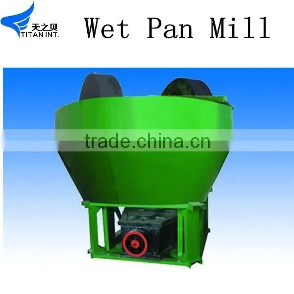 1200B Wet Pan Mill Crusher for Gold Mine photo-2
