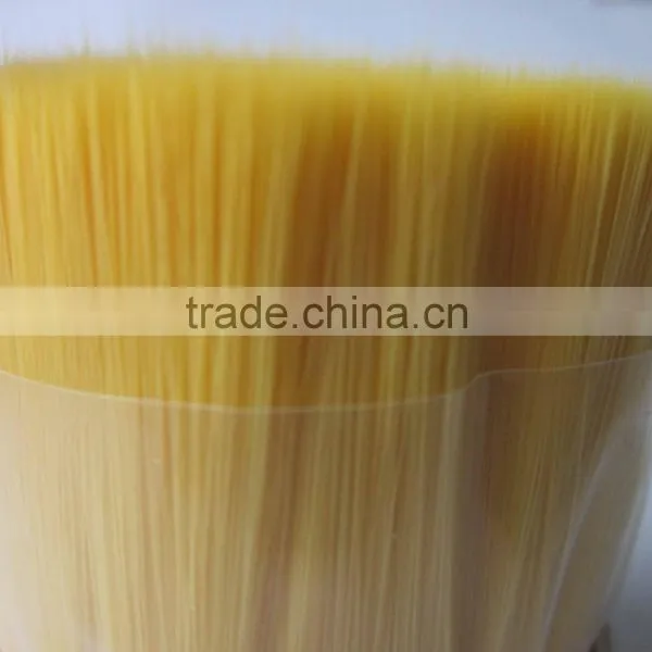 100% PBT Tapered Cosmetic Brush Filament Makeup Brush Fiber Brush Hair