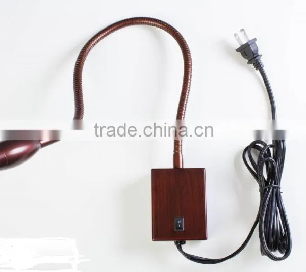 Flexible 3w Goose Neck Wall Light for Bed Reading Lamp photo-3