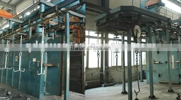 1hook Chains Type Wheel Blasting Surface Machine photo-5