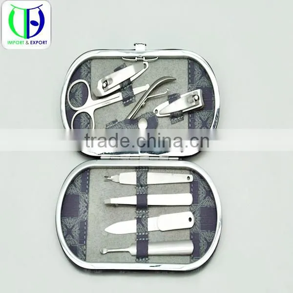 OEM/ODM High Qulaity Silver High Class Manicure Set/Manicure Kit/Nail Spa/ Pedicure Set photo-3