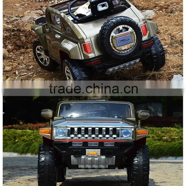 License Kids Car Hummer HX Ride on Car With Four Wheel Suspension Car for Toy Two Doors Open HL188 photo-6