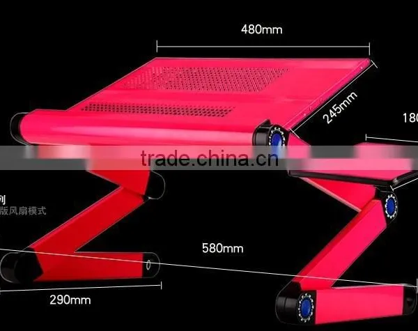 Wholesale Morden Wooden Laptop Table Bed Computer Desk photo-3