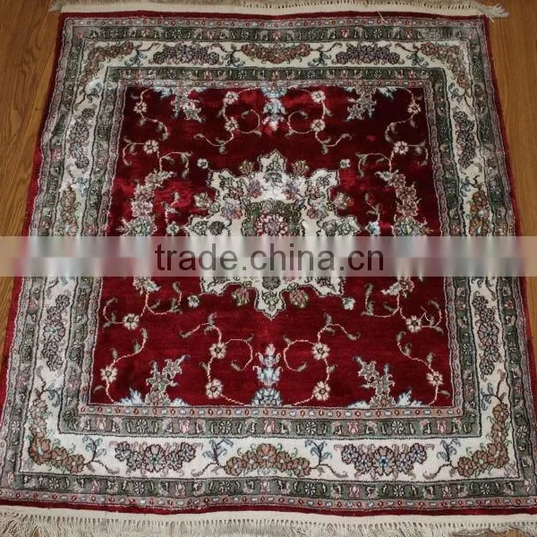 Factory Price Turkish Square Carpet, Canton Fair Hand Made Carpet