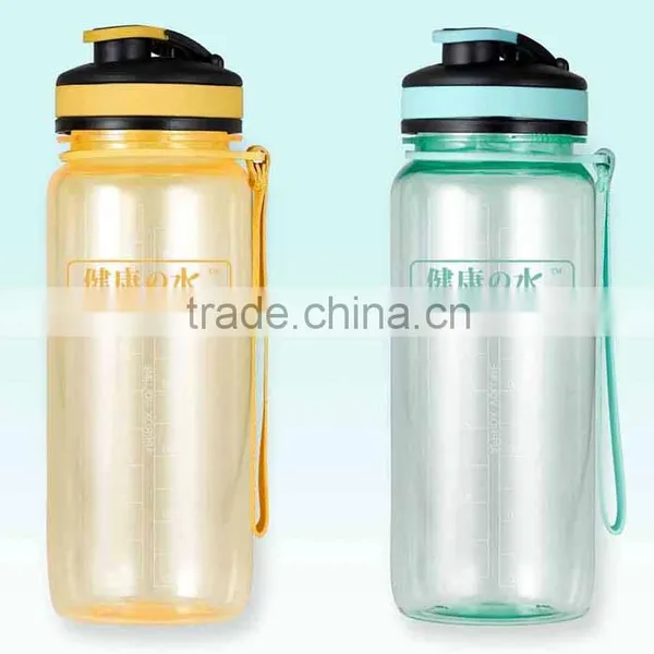 bpa fre water bottle with assorted color an LOGO