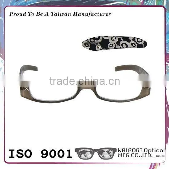 Laser Graving and Rhinestones Decoration Eyewear photo-3