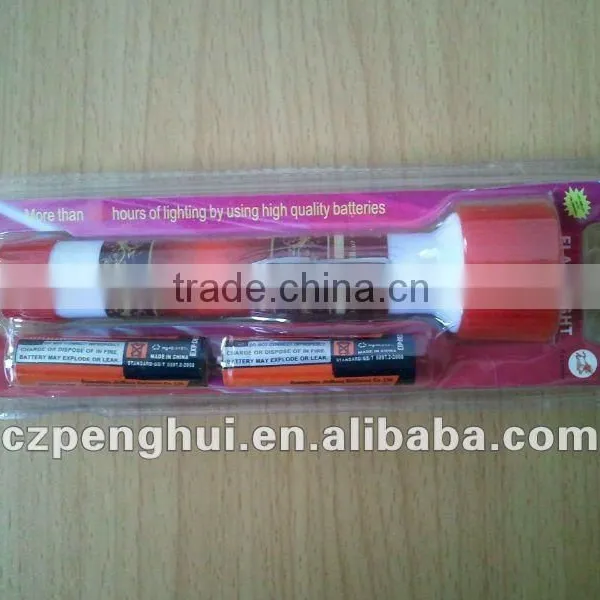 Hot-selling Blister Packing Mini Plastic Torch