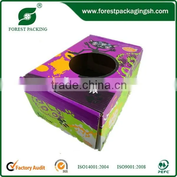 CUSTOMIZED CORRUGATED BOX WITH WINDOW photo-3