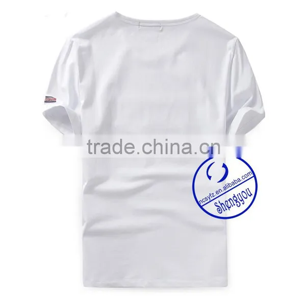 Custom 2015 Plain Mens t Shirts Wholesale China photo-2