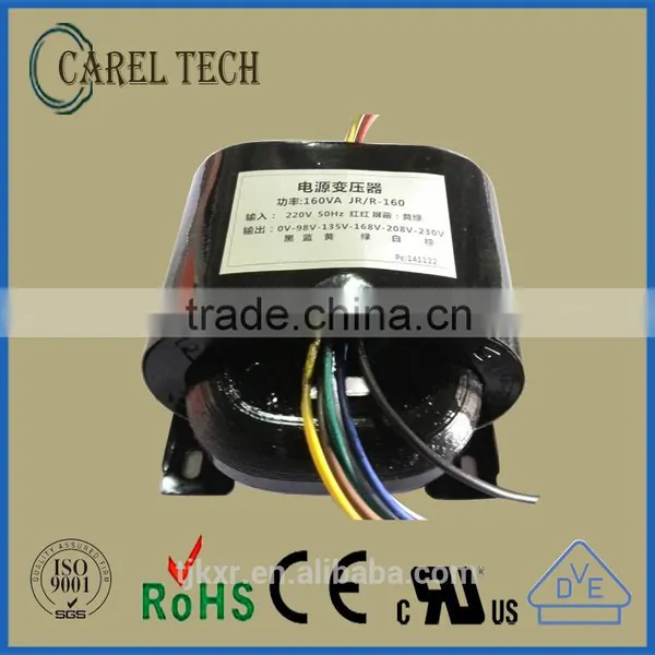 110V 115V 120V 220V 230V 240V 12V 24V R20 R30 R40 R50 R80 R100 R160R Core Power Transformer photo-6