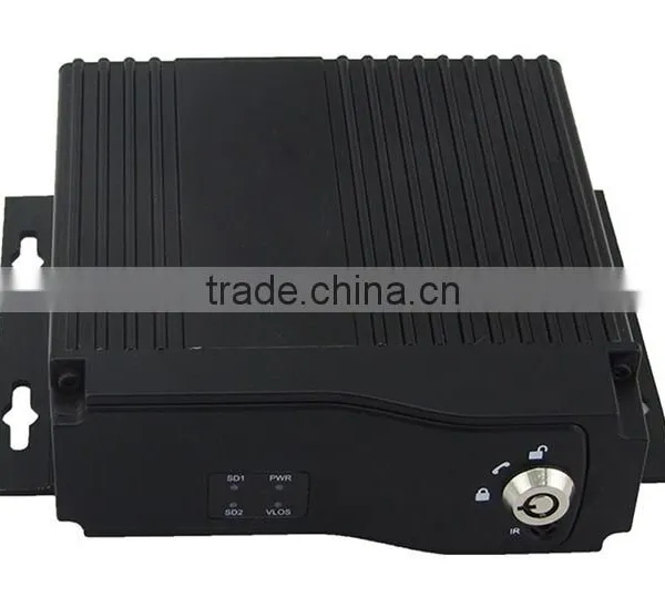 Professional Vehicle Monitoring 4CH Sd Card Mobile DVR With Free Client Software photo-3