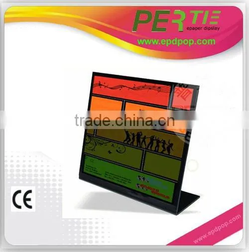 Vintage Advertising E-paper Shelf Display, Super Store E-paper Goods Shelf Display, E-paper Display
