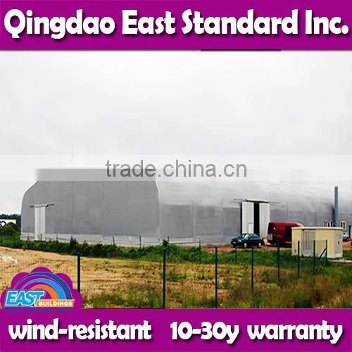 East Standard custom made prefabricated steel warehouse with remarkable wind load
