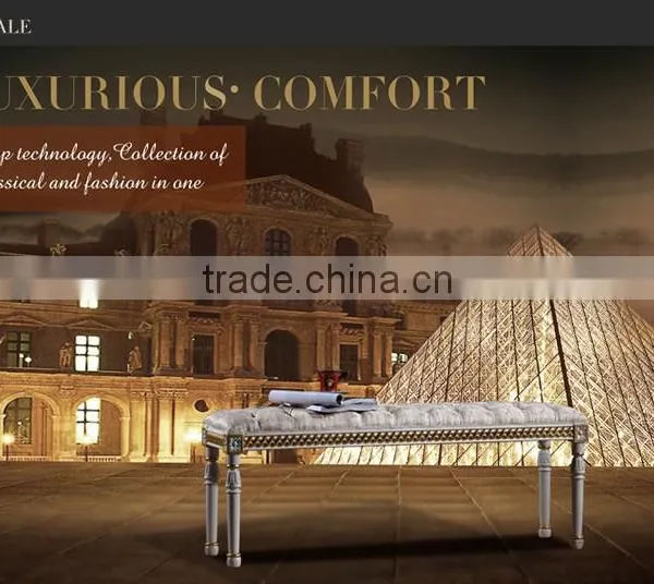 French Style Bedroom Furniture-french Furniture Piano Bench-french Banquette Bench photo-4