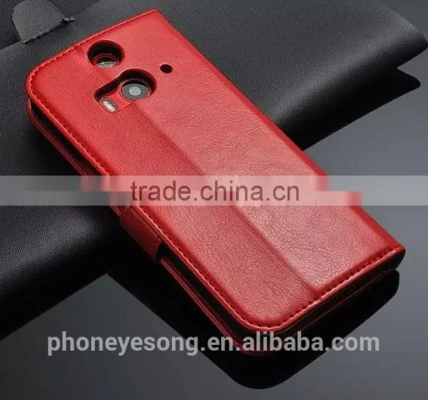 Wholesale Luxury Leather Cell Phone Case With Card Slot For HTC Butterfly 2 photo-3