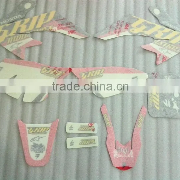 Motorcycle Plastic Fender Sticker for Sell