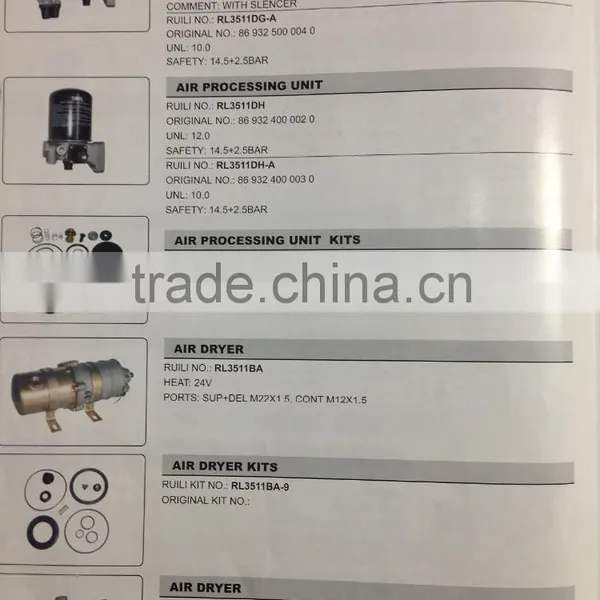 WBDOC TOP 10 Truck Air Dryer Fit for VOLVO Truck photo-5
