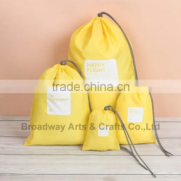 210D Polyester Drawstring Bag for Packing Gifts photo-2