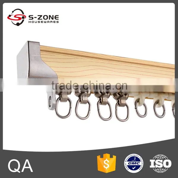 Golden Plastic Runner Curtain Track Made in China photo-3