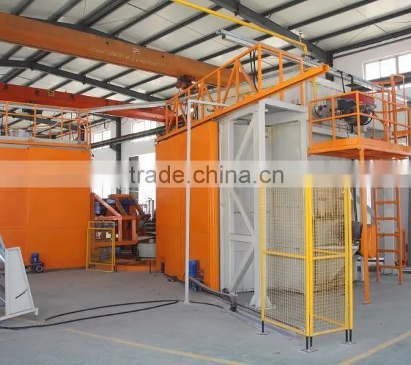 Three Arms Five Stations Rotomolding Machine photo-2
