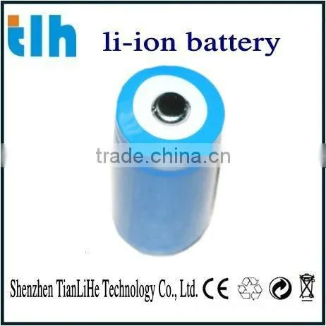 16340 3.7V Rechargeable Battery 700mAh for Flashlight