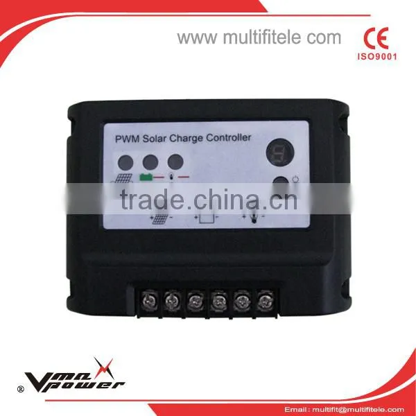 Solar Charge Controller PWM 12/24V Auto Work 15A With Lighting Controller photo-4
