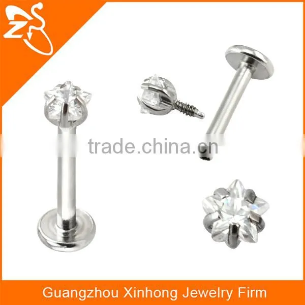 Best Design Body Lip Piercing Jewelry High Quality Cheap Lip Ring for Young Ladies photo-3